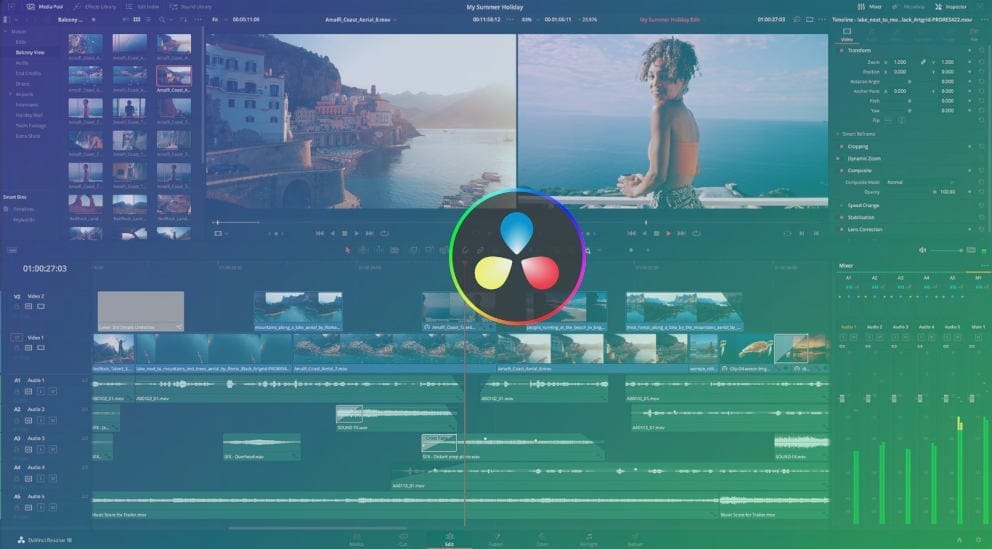 DaVinci Resolve: професійний відеоредактор