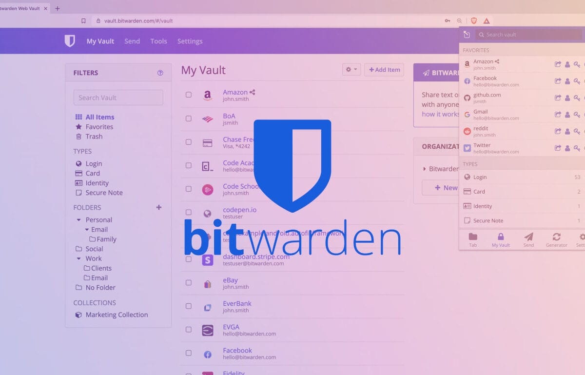 Bitwarden - надійний менеджер паролів для захисту облікових записів
