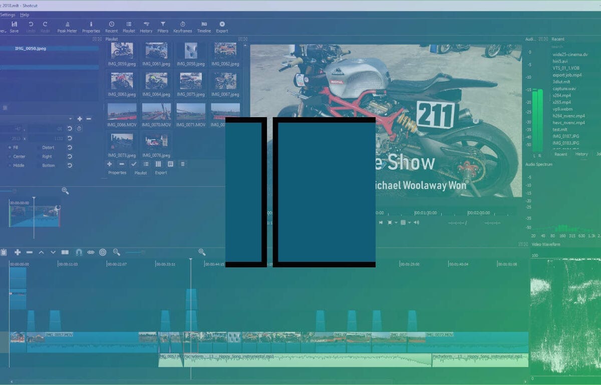 Shotcut - безкоштовний та простий відеоредактор для створення та редагування відеофайлів.