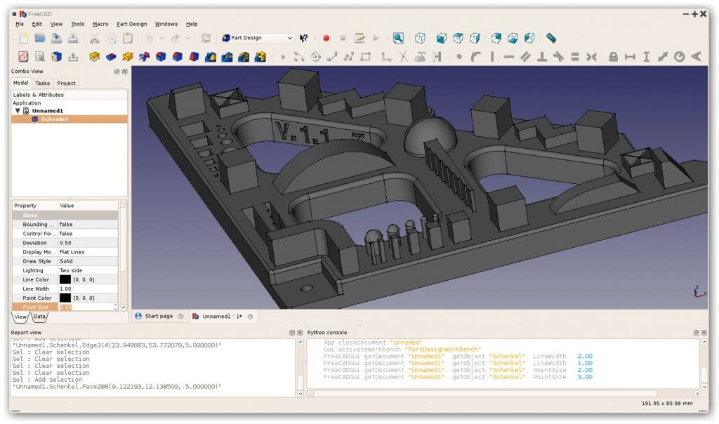 3D друк виробів створених у FreeCad